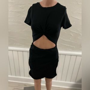 Le Lis cropped mid drift dress